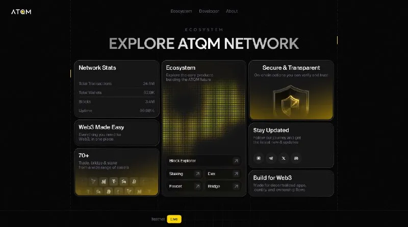 Interface de l’explorateur du réseau ATQM