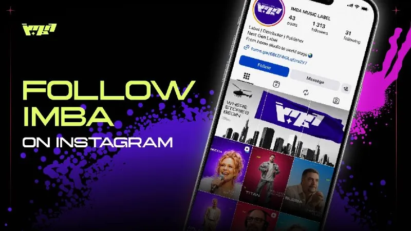 IMBA Music sur Instagram — artistes du label