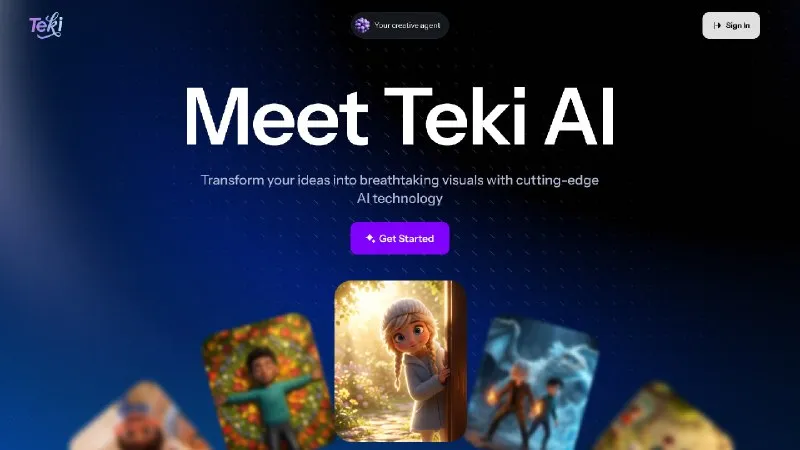 Découvrez Teki AI — page produit